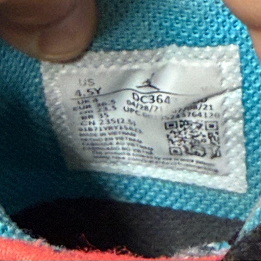 Jordan Why Not .5 'Childhood' [US 4.5Y) - Picture 8 of 8